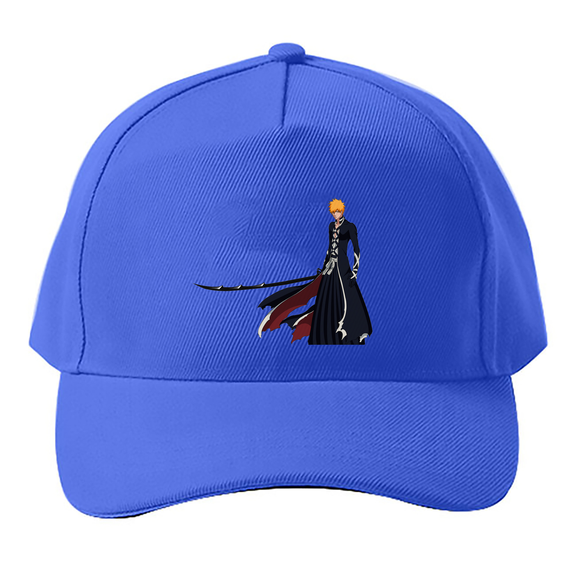 （画像用） ブリーチ 黒崎一護（くろさき いちご）BLEACH Kurosaki Ichigo ベースボールキャップ 綿100％ 男女兼用 帽子 スポーツ